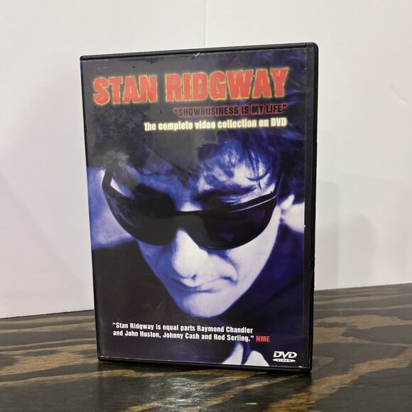 Stan Ridgway: Showbusiness is My Life (DVD, 2004) W/ Insert Tested Working OOP! - Picture 1 of 3